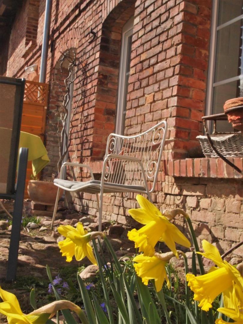 Neu Fewo Im Bauernhaus Mit Idyllischem Innenhof Und Naturgarten Mesekenhagen Ngoại thất bức ảnh